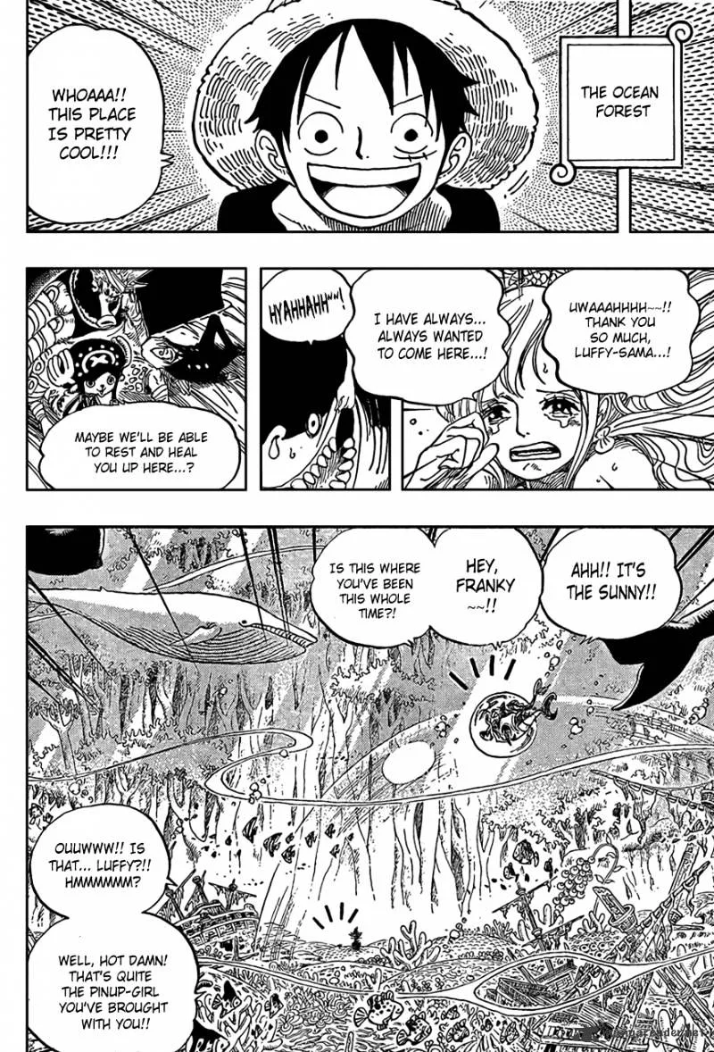 One Piece Chapter 619 page 8