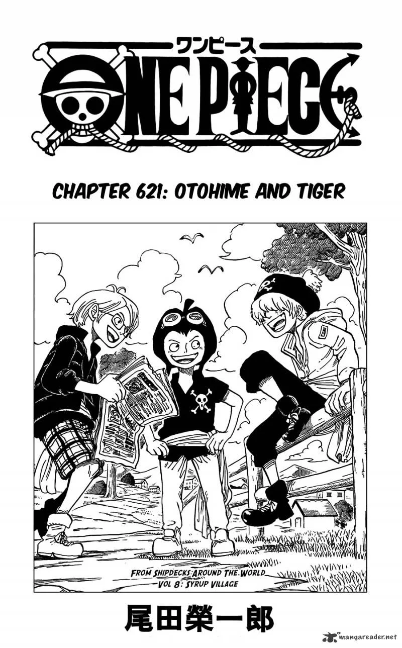 One Piece Chapter 621 page 1