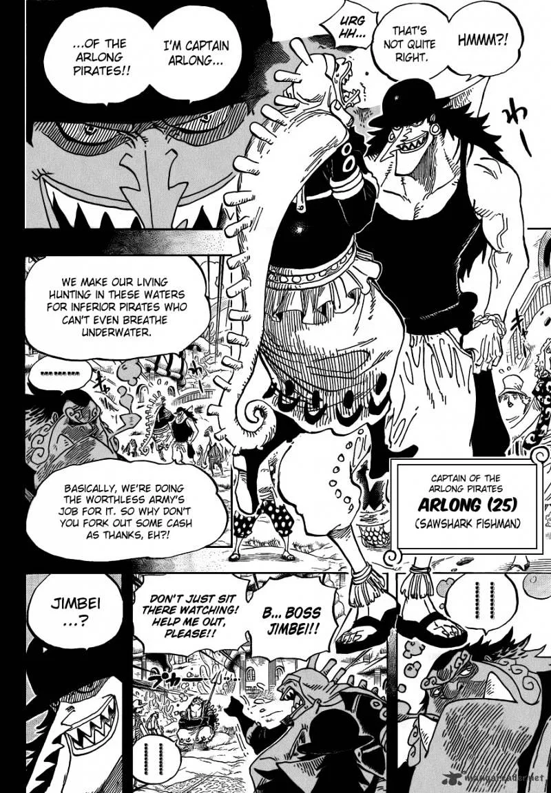One Piece Chapter 621 page 12