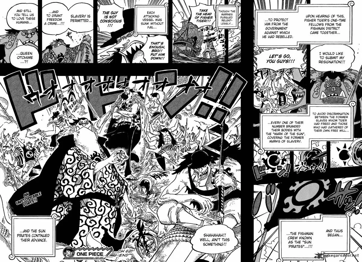 One Piece Chapter 621 page 16