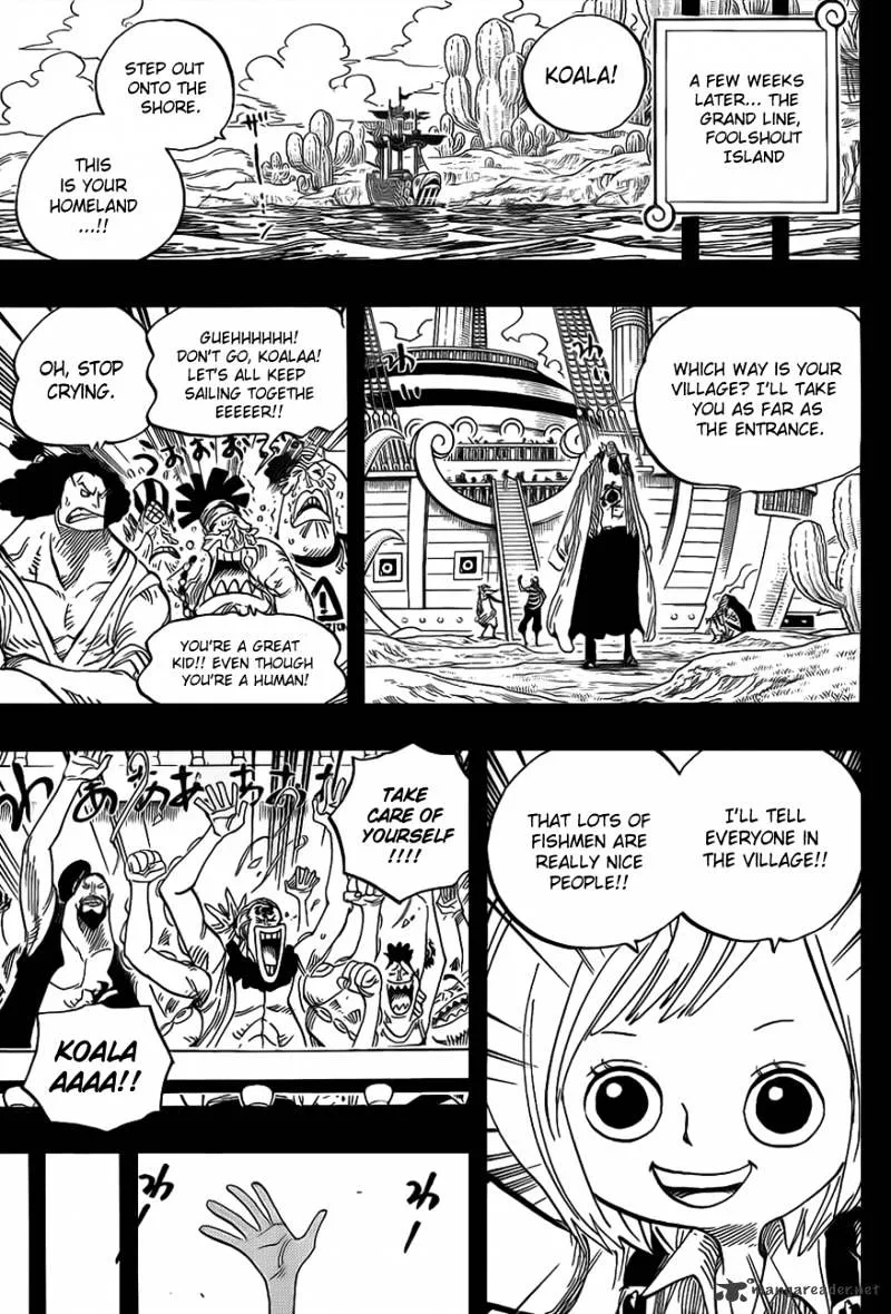 One Piece Chapter 623 page 7