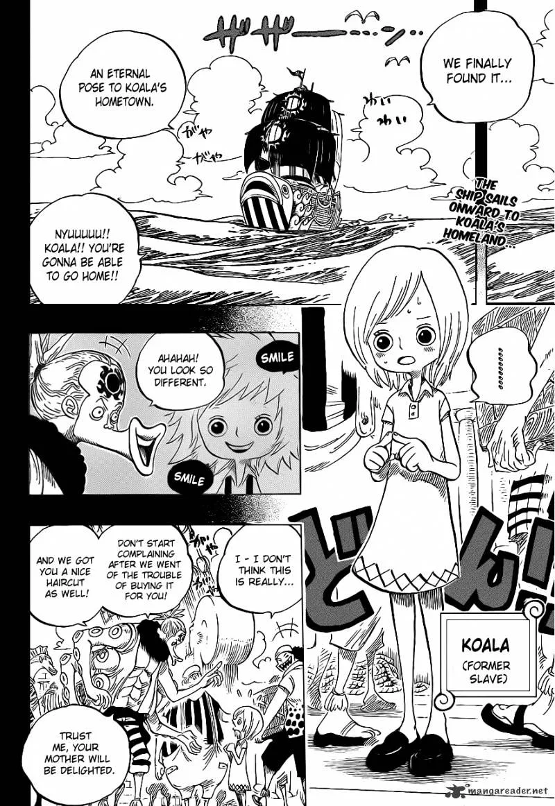One Piece Chapter 623 page 2
