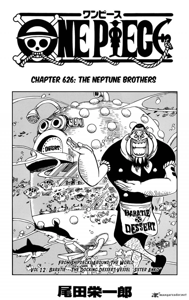 One Piece Chapter 626 page 1