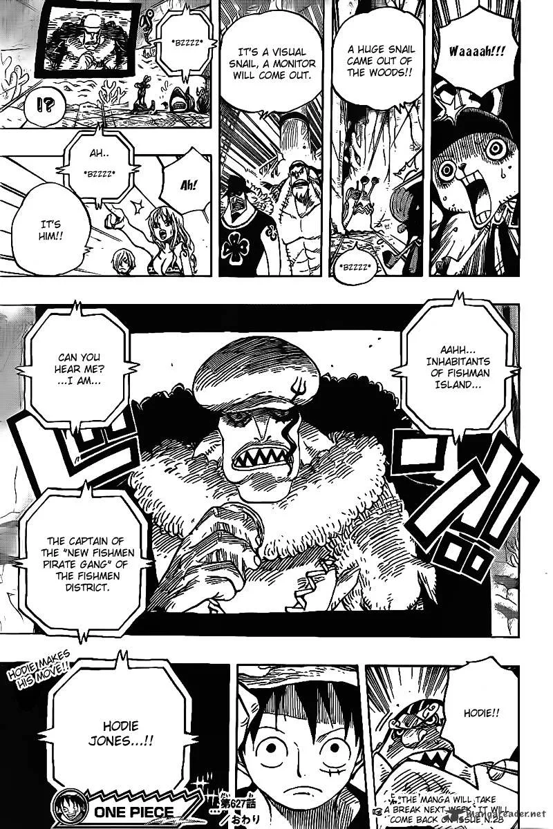 One Piece Chapter 627 page 18