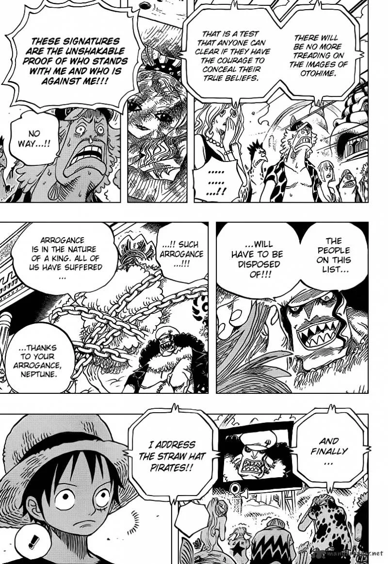 One Piece Chapter 628 page 11