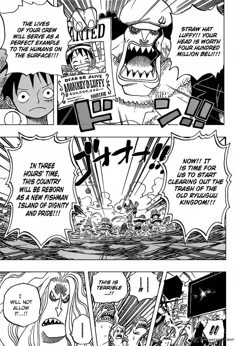 One Piece Chapter 628 page 13