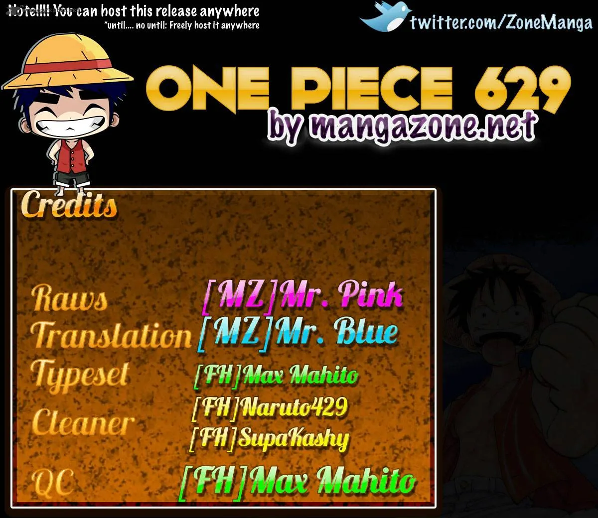 One Piece Chapter 629 page 19