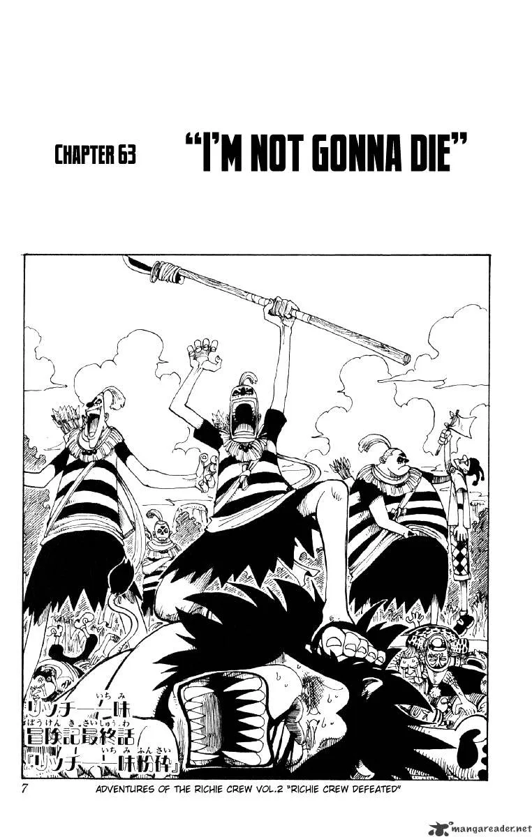 One Piece Chapter 63 page 7