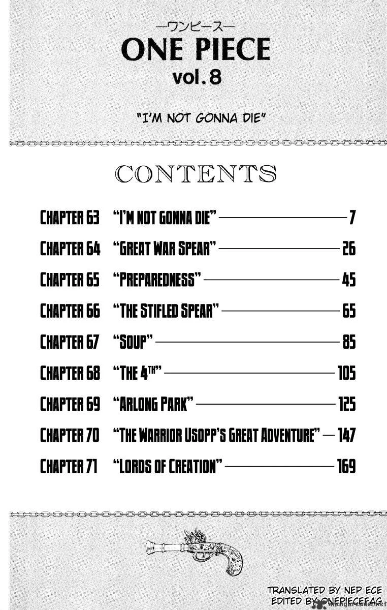 One Piece Chapter 63 page 6