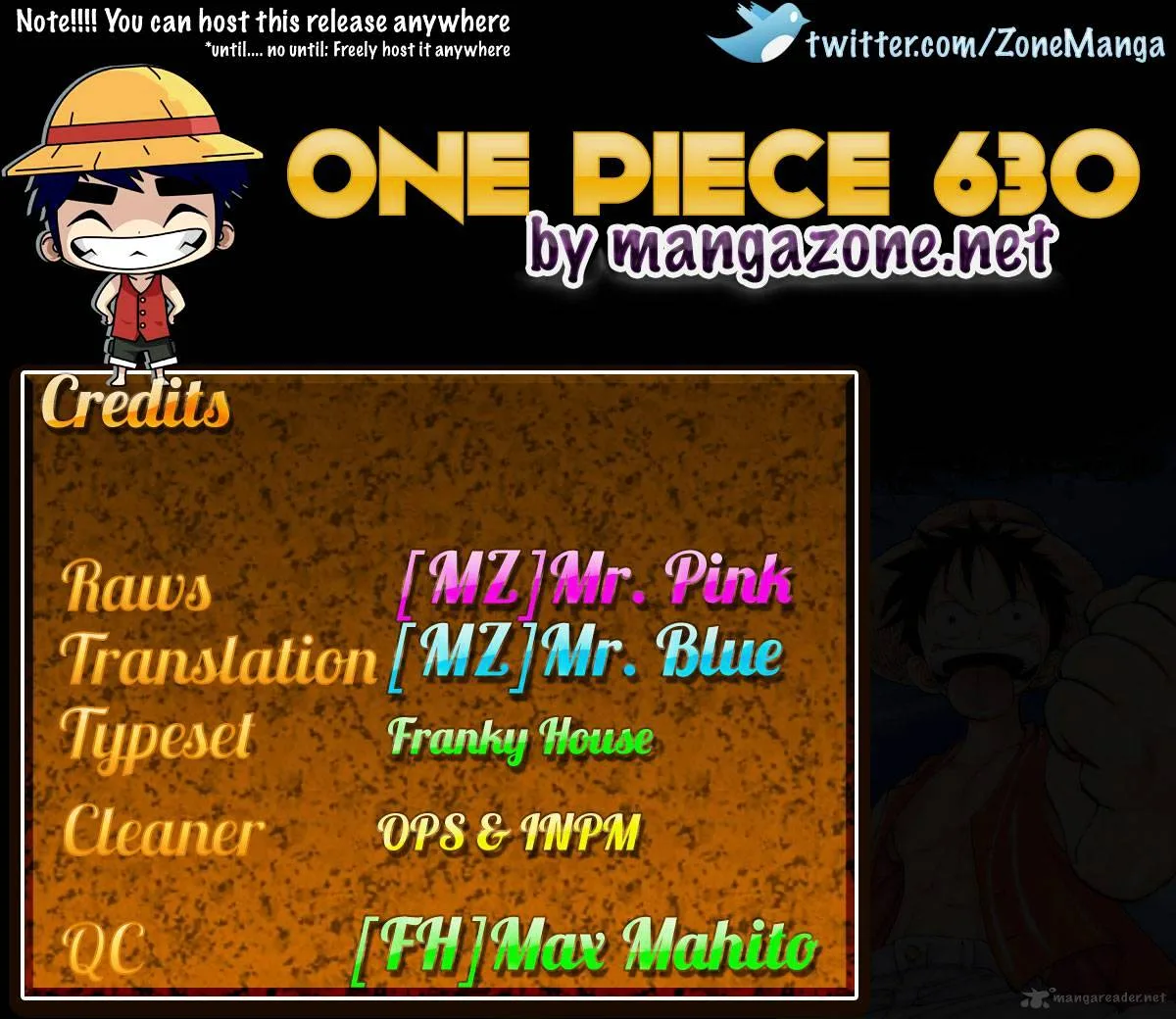 One Piece Chapter 630 page 19