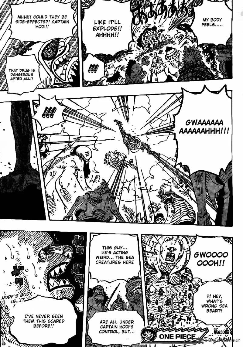 One Piece Chapter 630 page 18