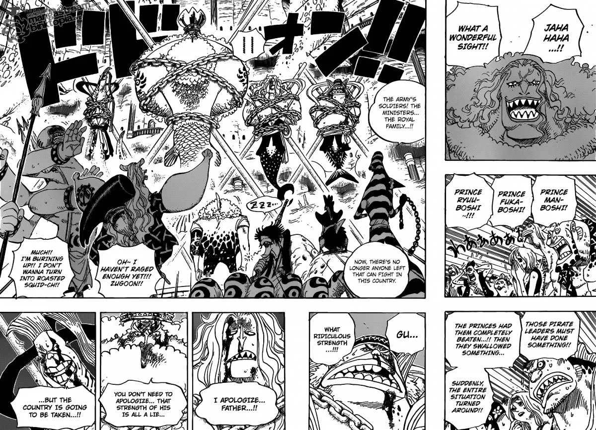 One Piece Chapter 632 page 4