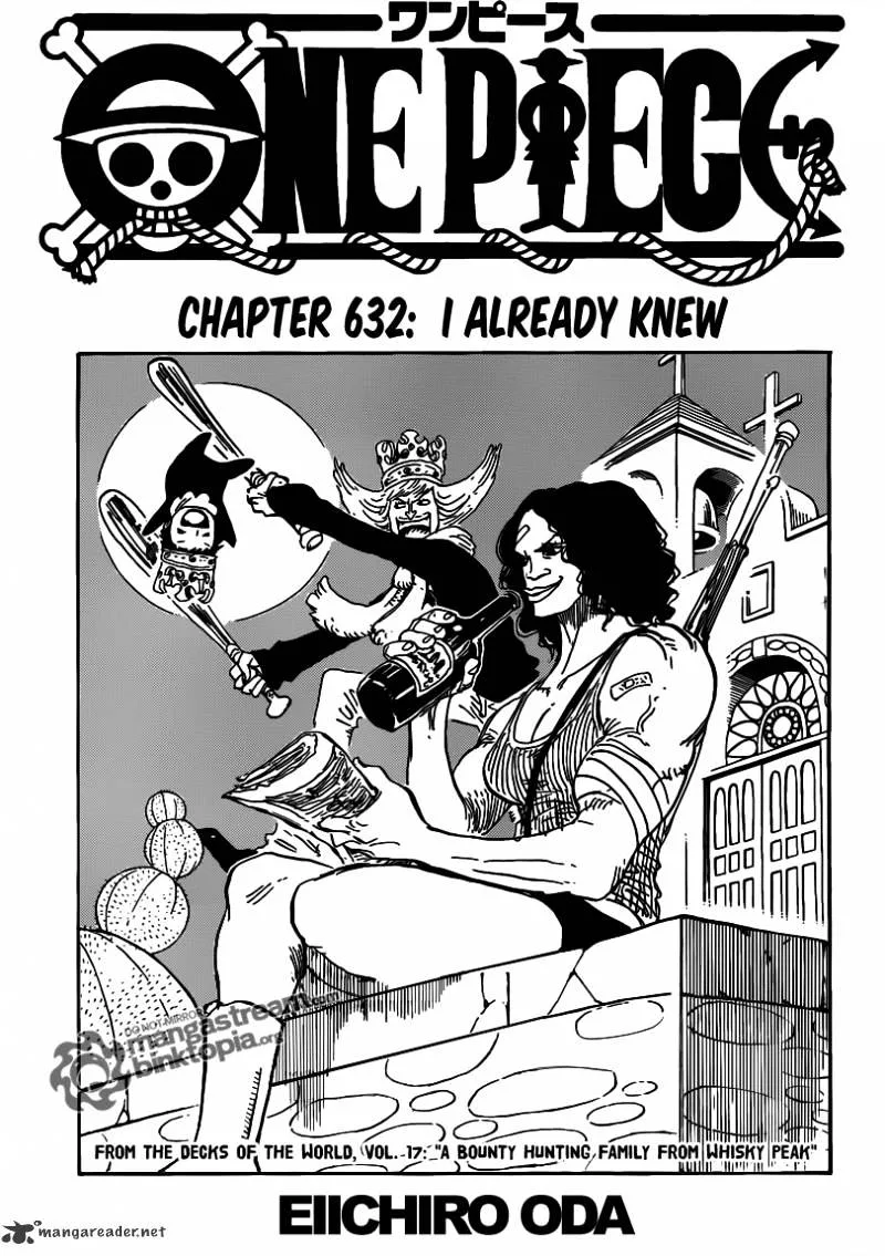 One Piece Chapter 632 page 1