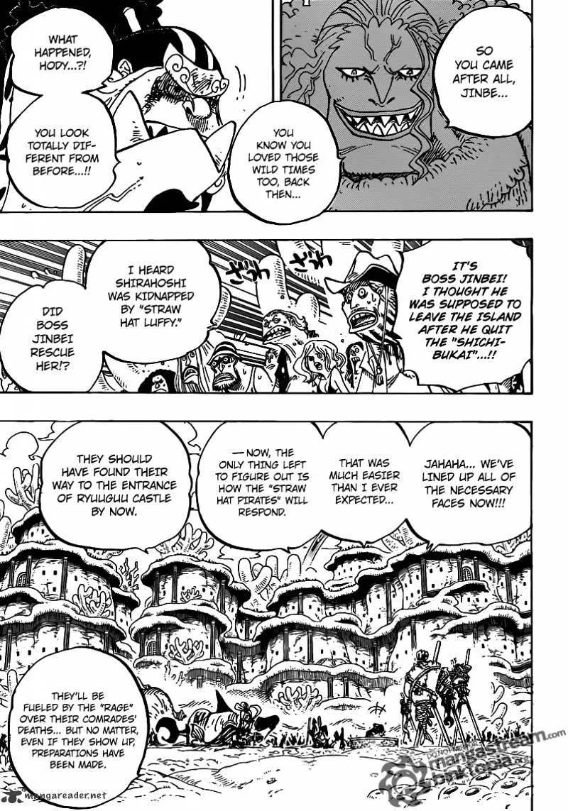 One Piece Chapter 632 page 8