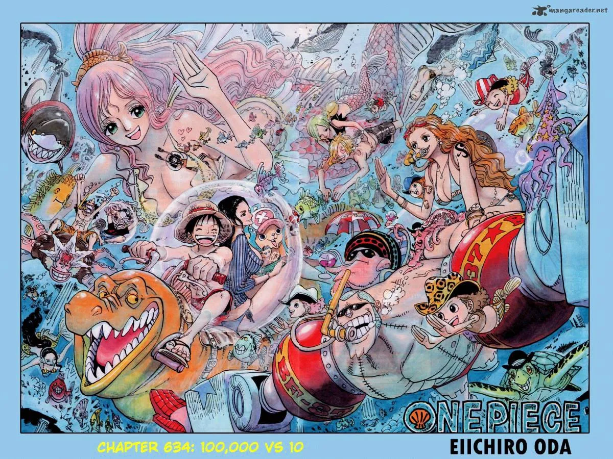 One Piece Chapter 634 page 1