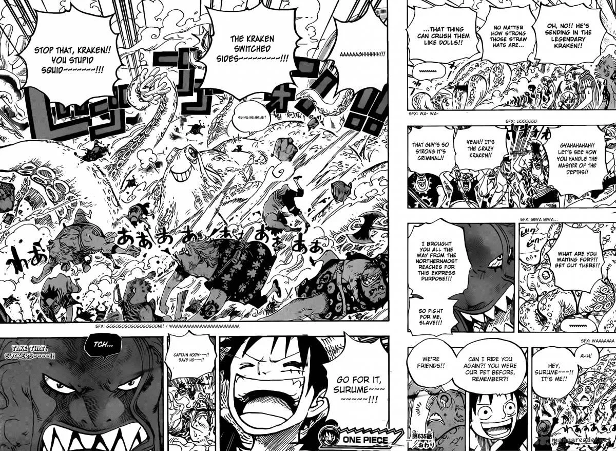 One Piece Chapter 635 page 17
