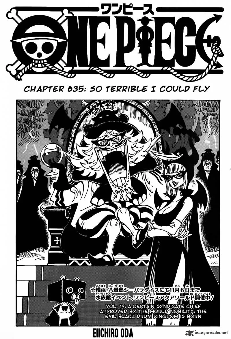 One Piece Chapter 635 page 1