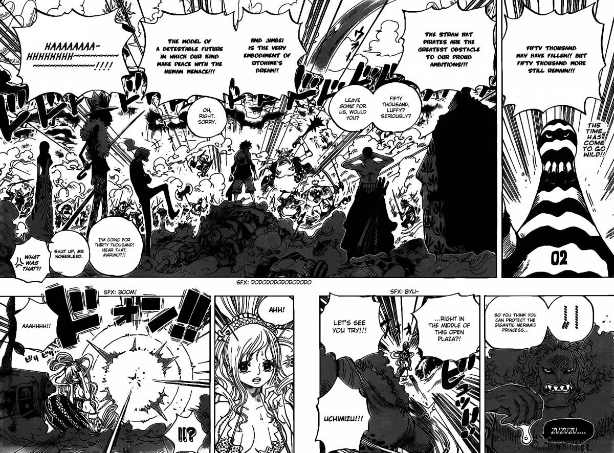 One Piece Chapter 635 page 2