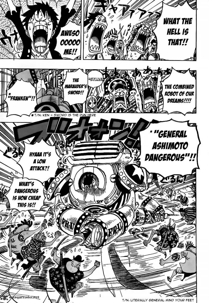One Piece Chapter 636 page 6