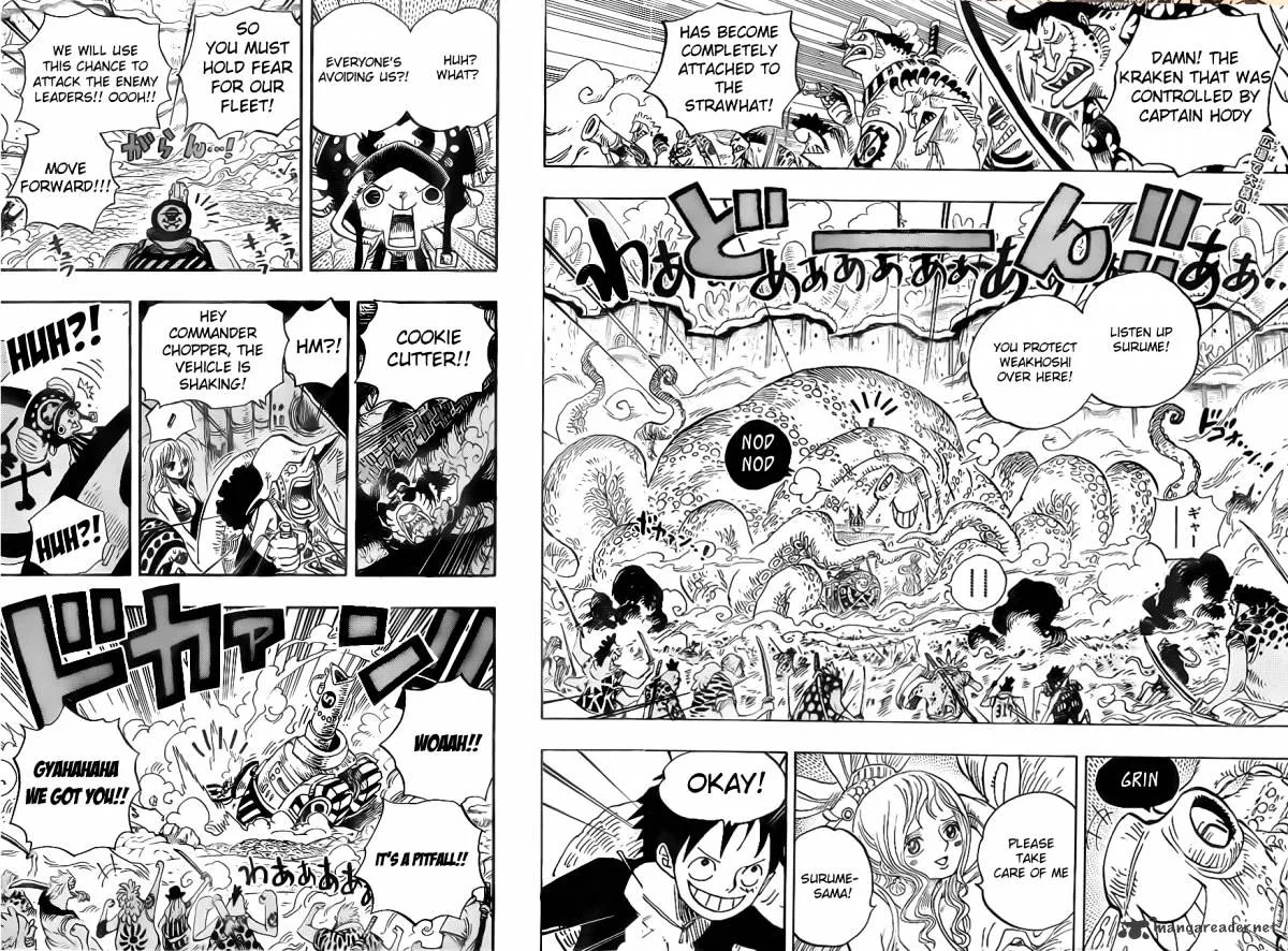 One Piece Chapter 636 page 2