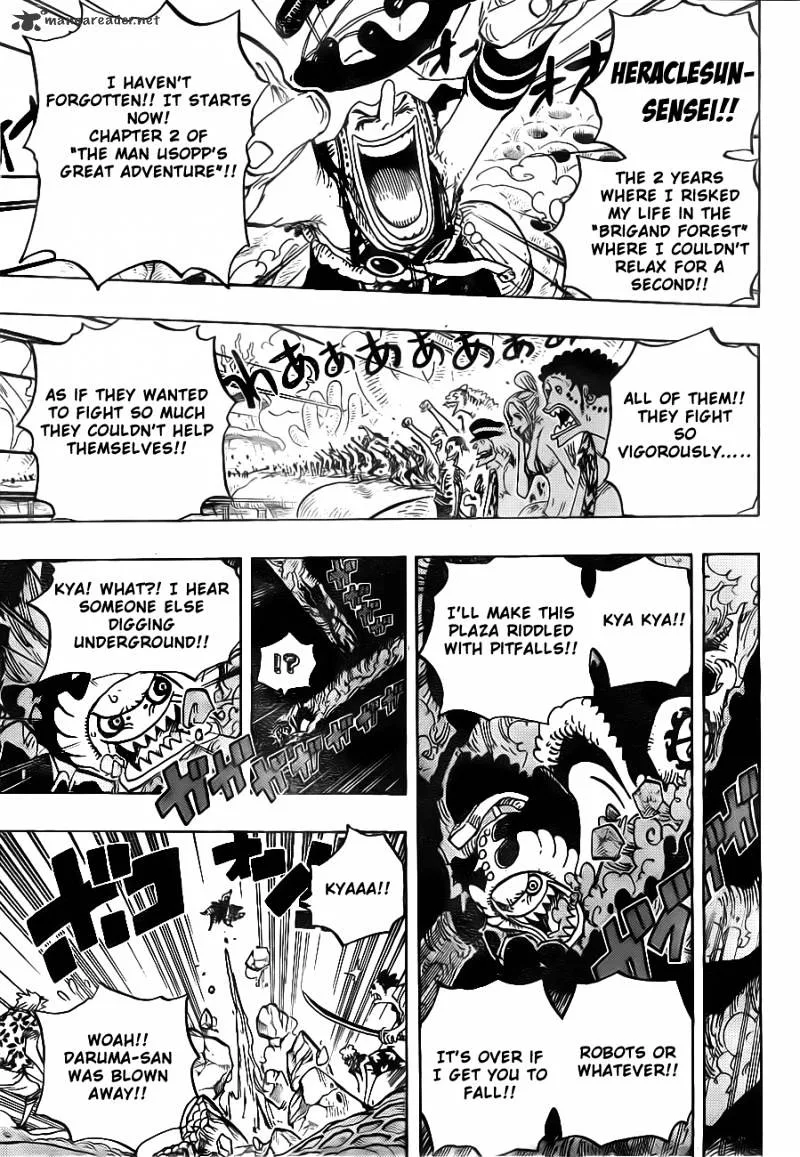One Piece Chapter 636 page 10