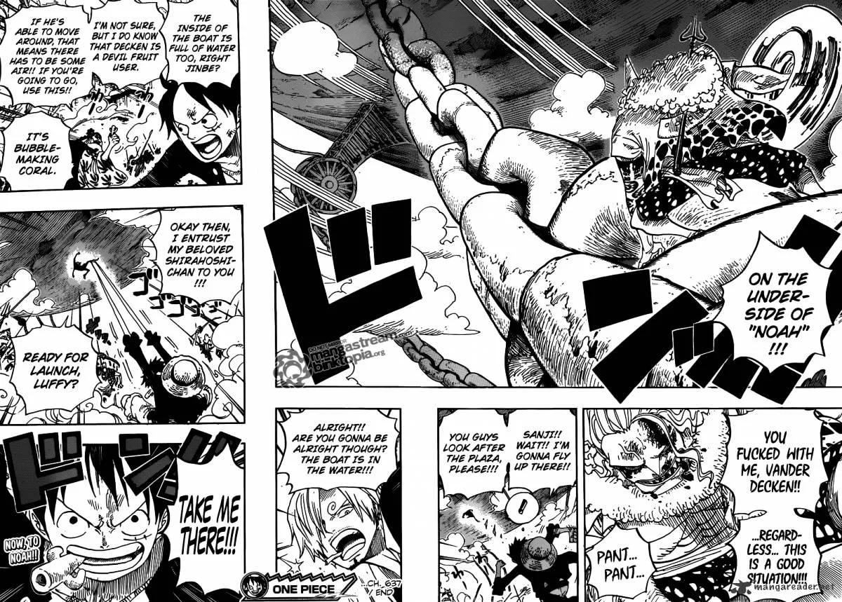One Piece Chapter 637 page 17