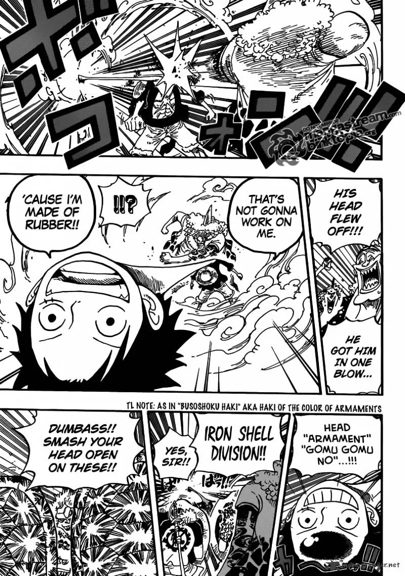One Piece Chapter 637 page 3