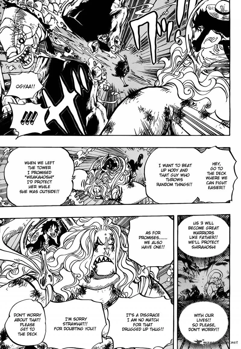 One Piece Chapter 638 page 16