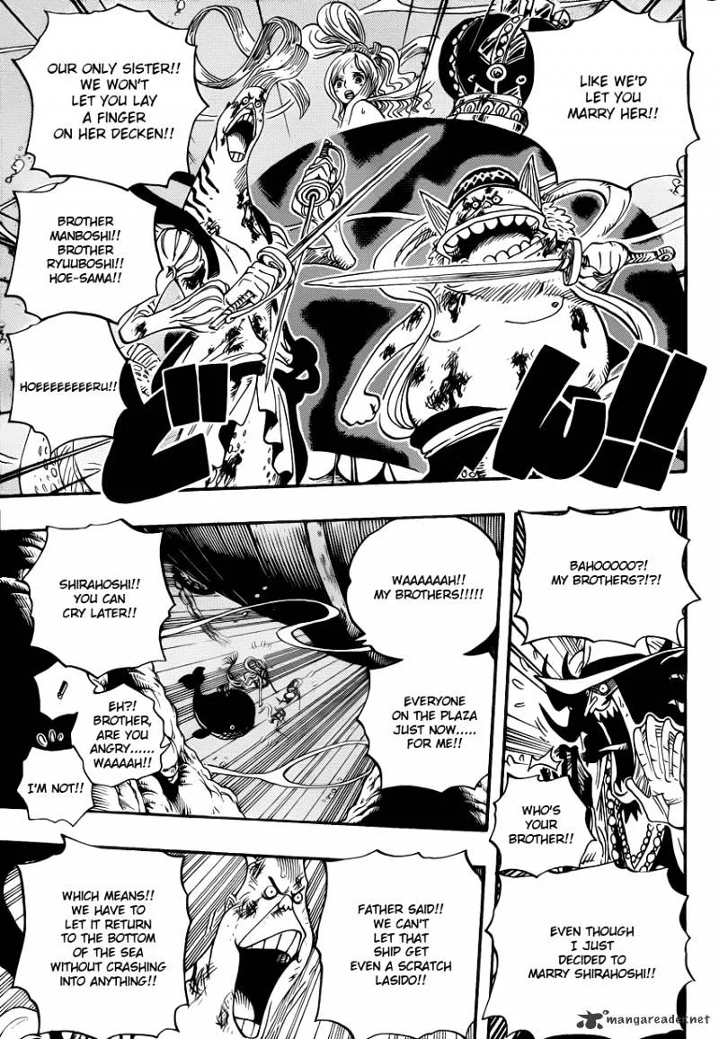 One Piece Chapter 638 page 13