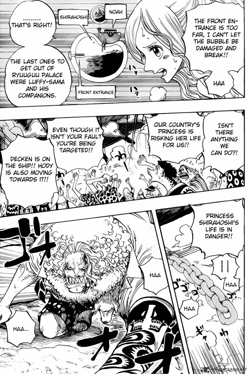 One Piece Chapter 638 page 3