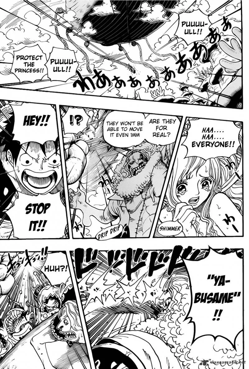One Piece Chapter 638 page 7