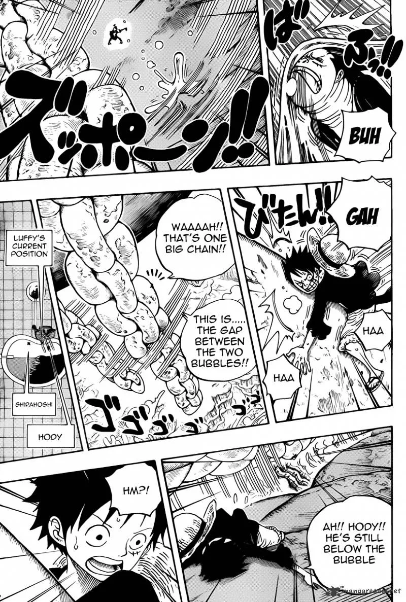 One Piece Chapter 638 page 5