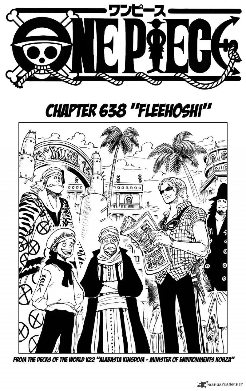 One Piece Chapter 638 page 1