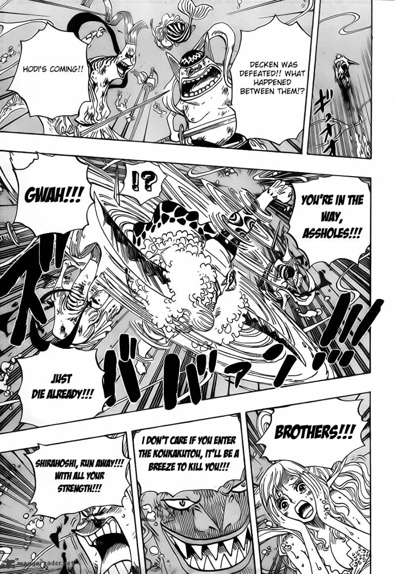 One Piece Chapter 639 page 7