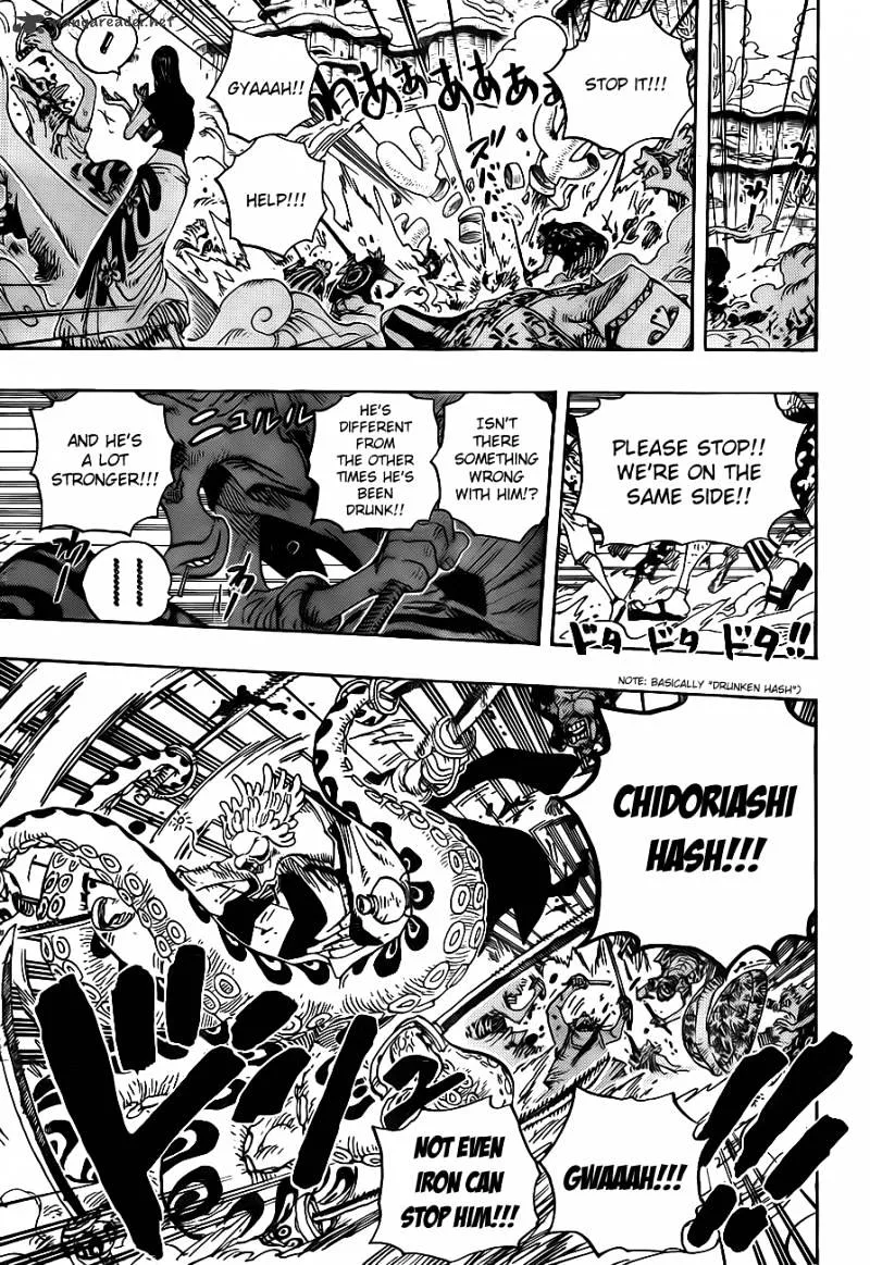 One Piece Chapter 639 page 16