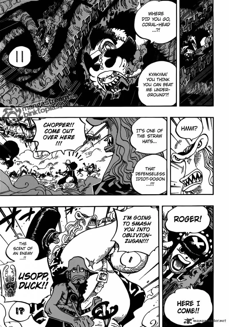One Piece Chapter 640 page 9