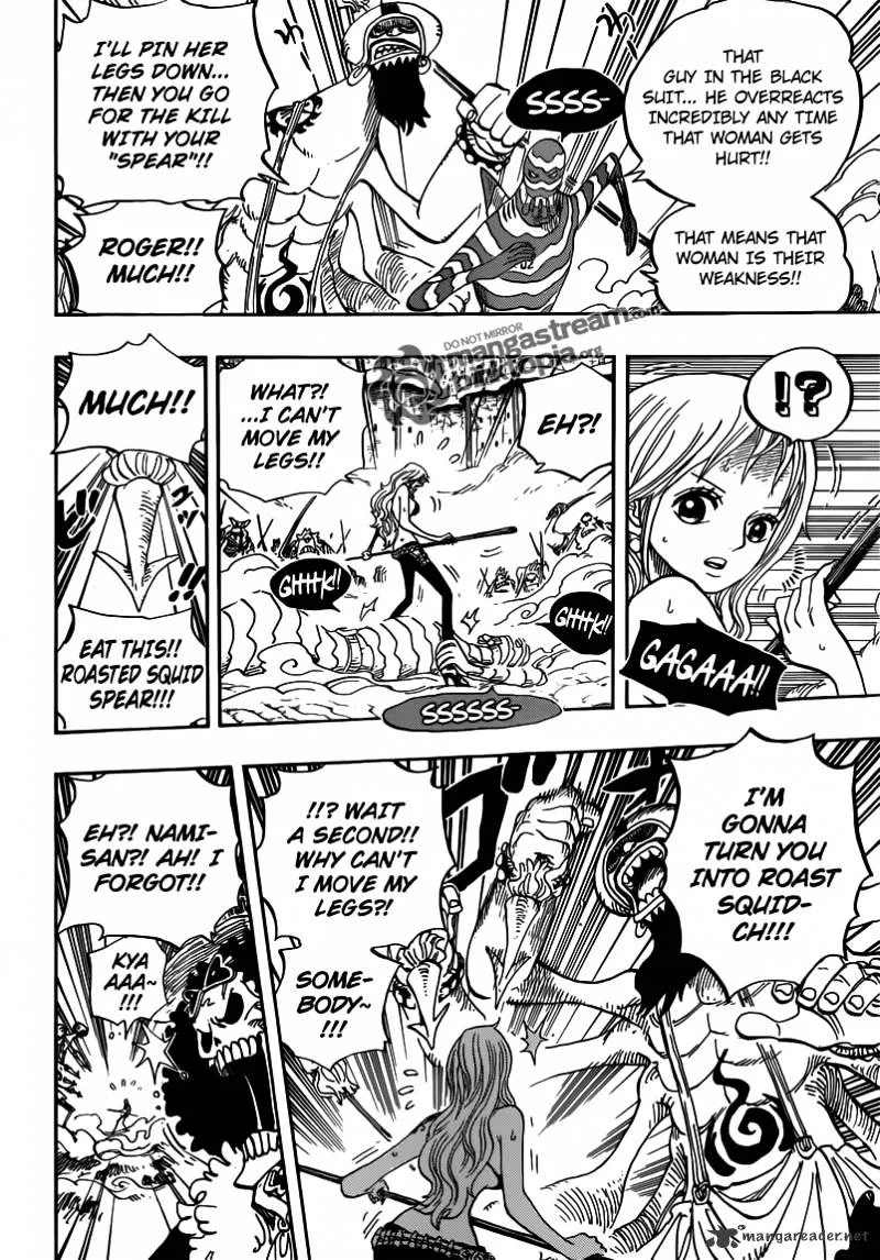 One Piece Chapter 640 page 4