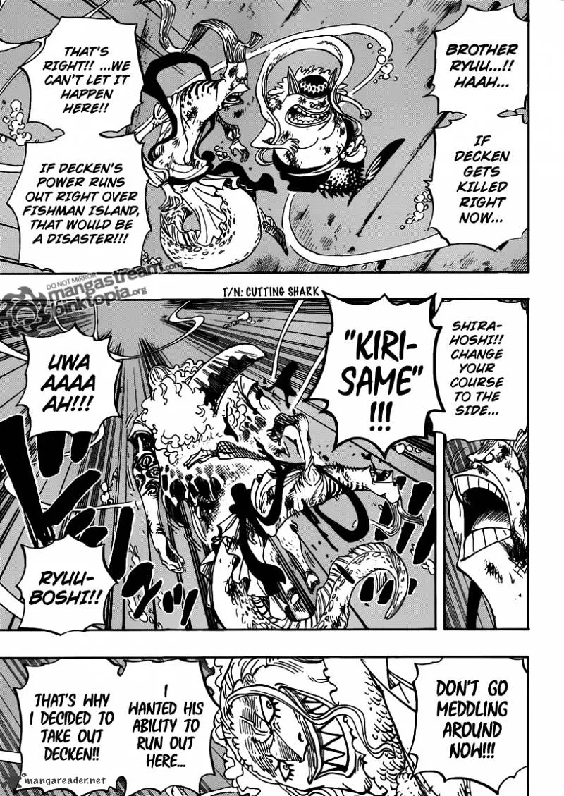 One Piece Chapter 640 page 14