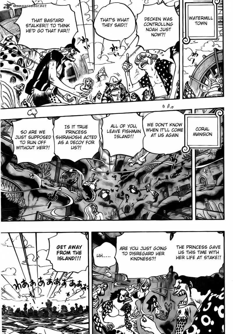 One Piece Chapter 642 page 5