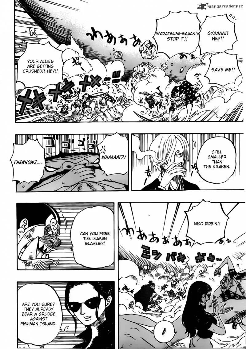 One Piece Chapter 642 page 14