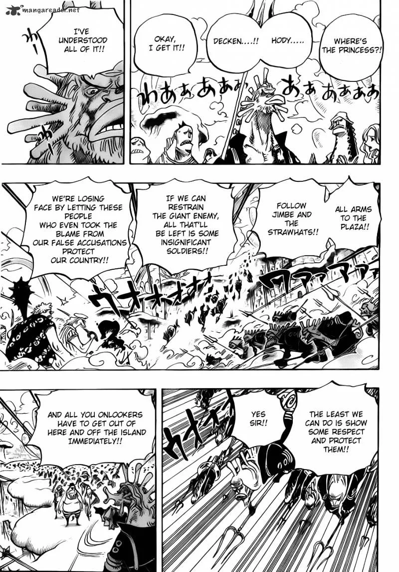 One Piece Chapter 642 page 9