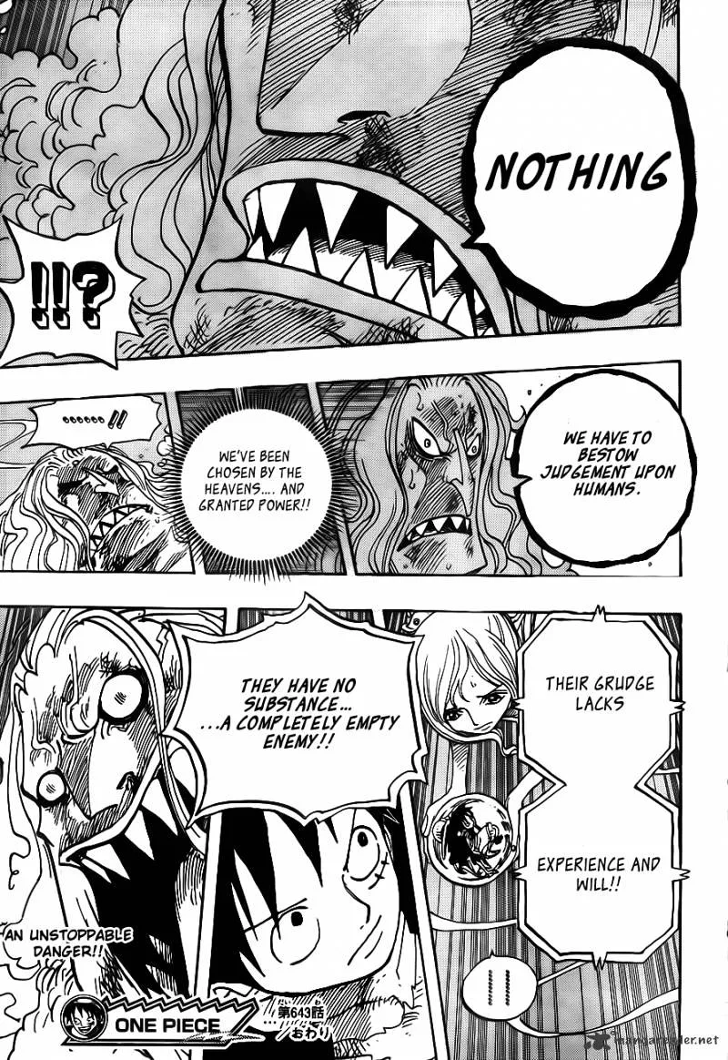One Piece Chapter 643 page 19