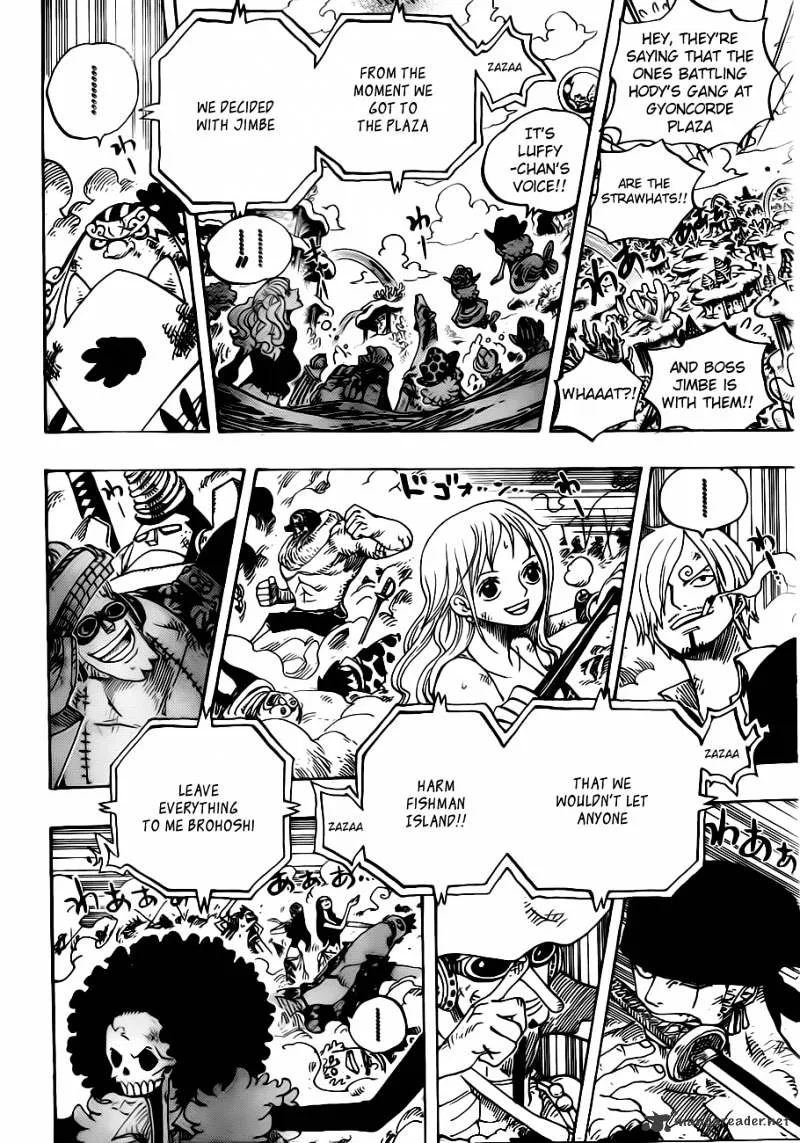 One Piece Chapter 644 page 16