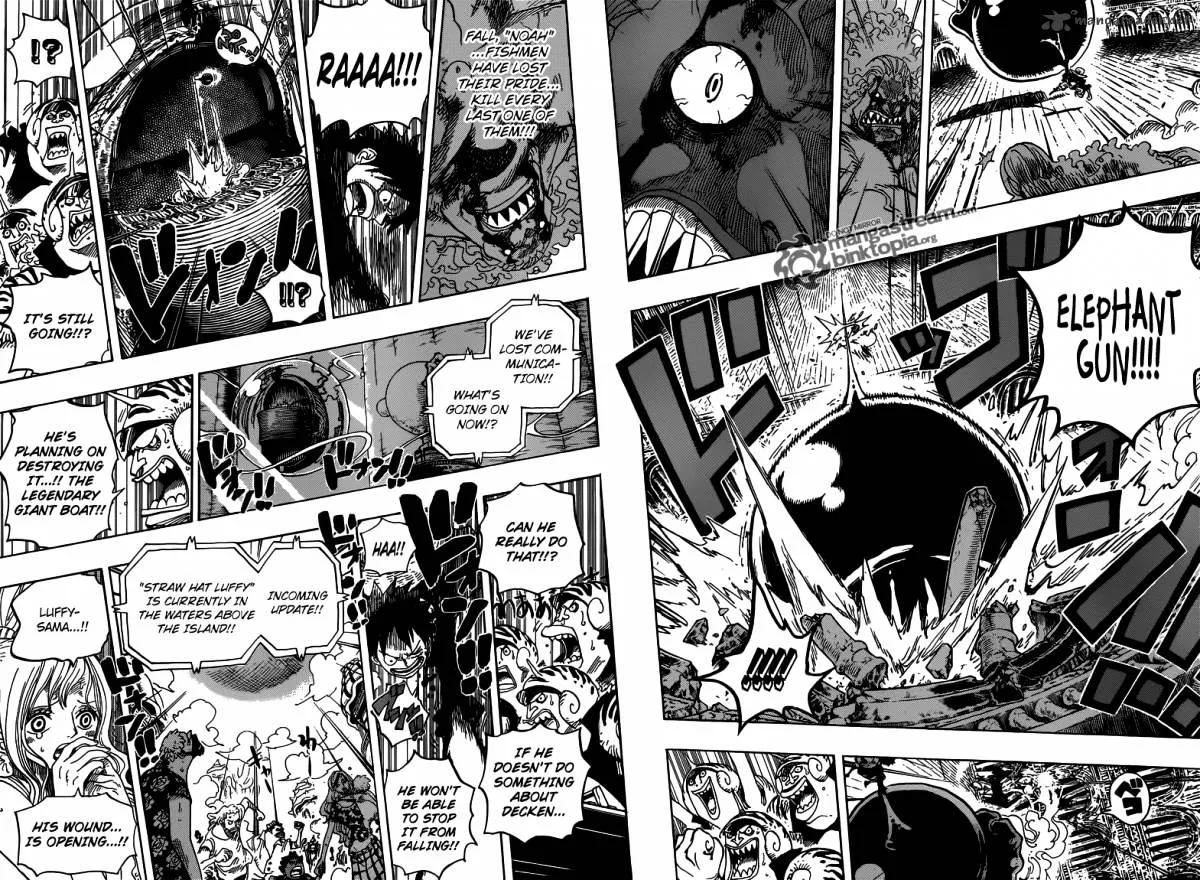 One Piece Chapter 645 page 10