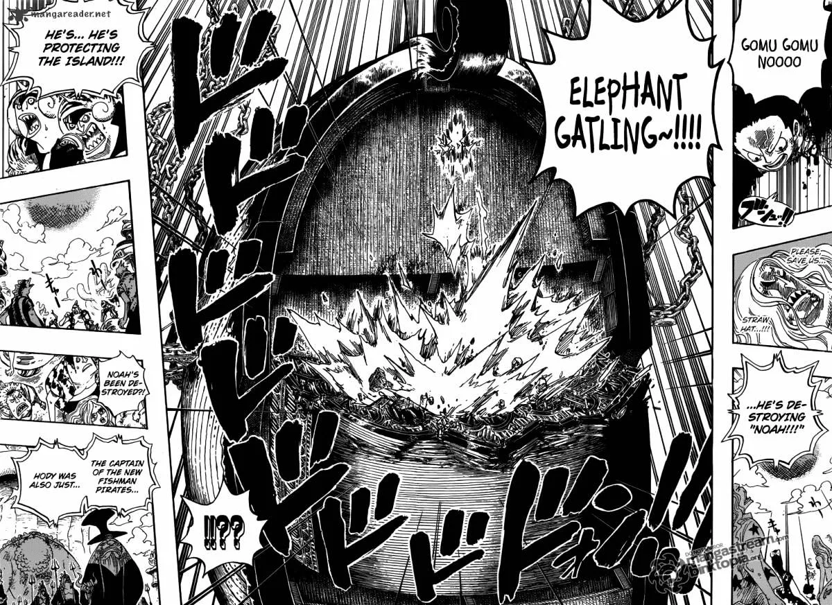 One Piece Chapter 645 page 11