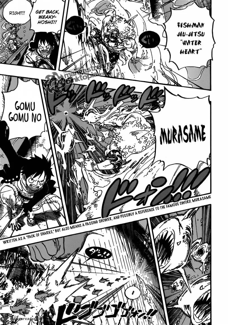 One Piece Chapter 645 page 9