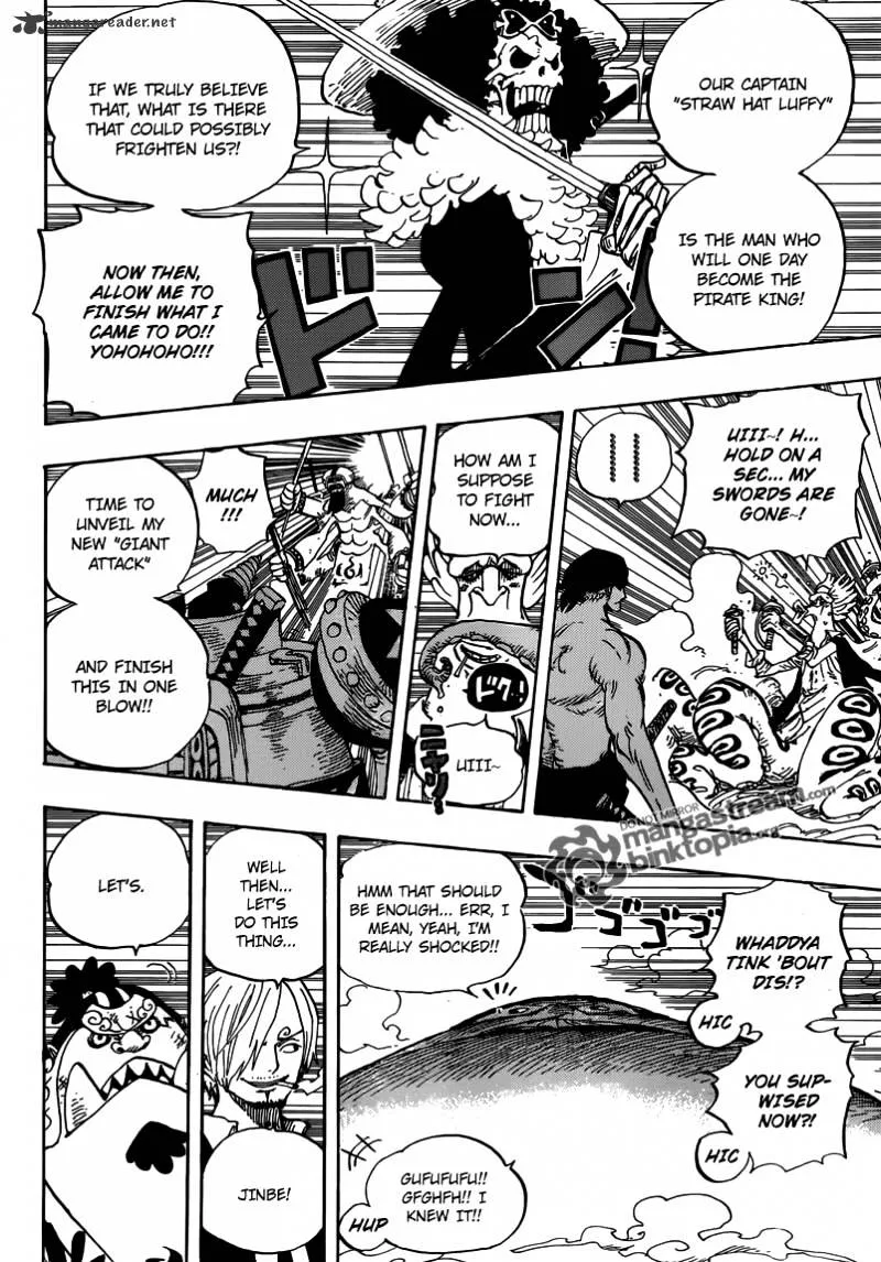 One Piece Chapter 645 page 16