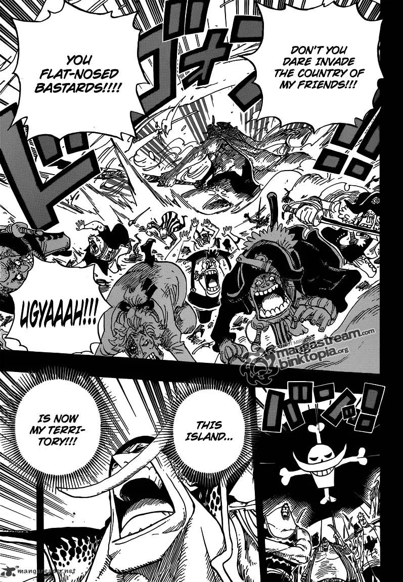 One Piece Chapter 645 page 7