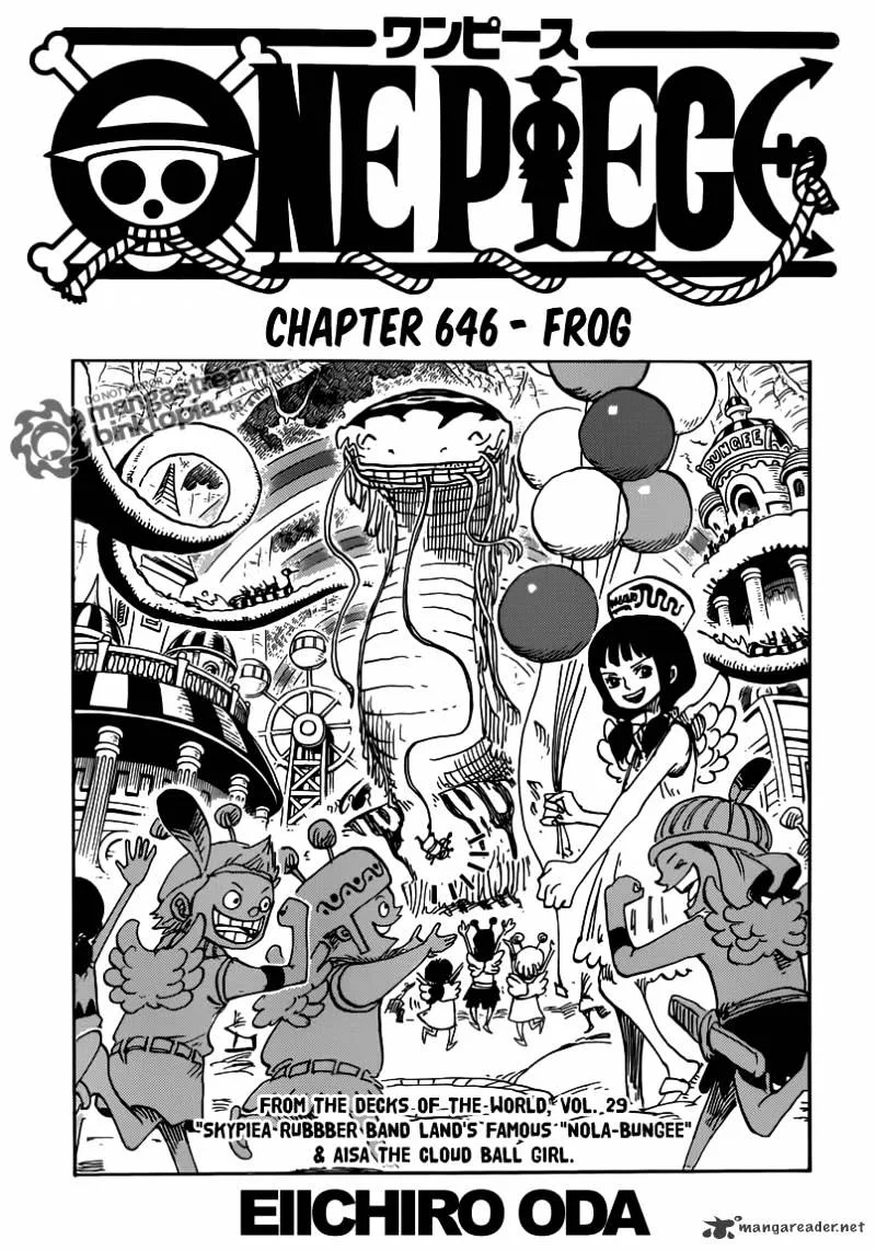 One Piece Chapter 646 page 1