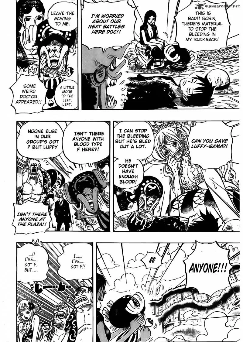 One Piece Chapter 648 page 14